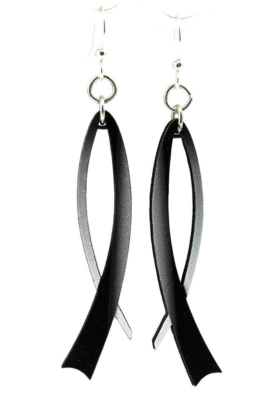 Modern Ribbon Earrings