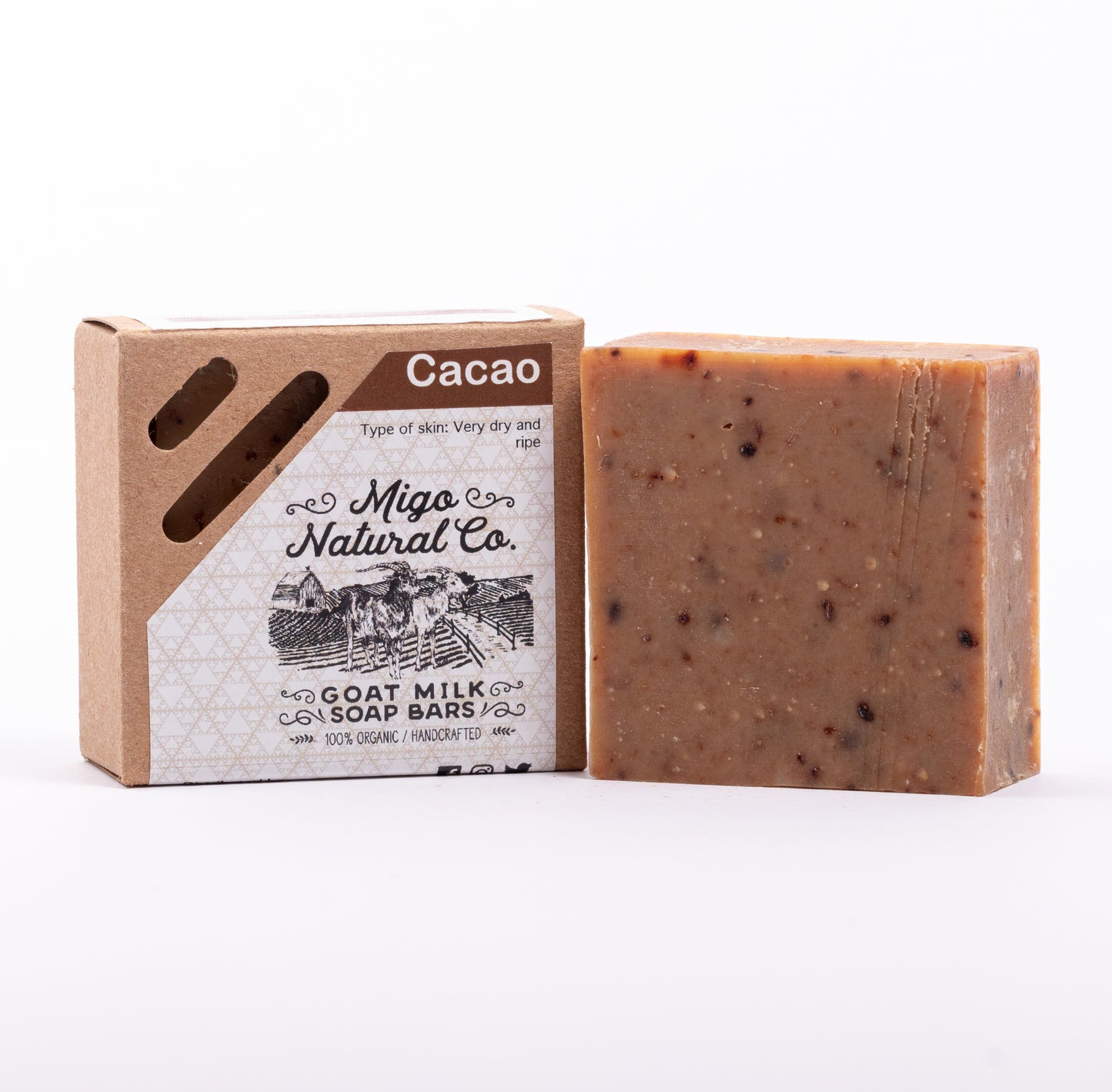 Cacao Goat Milk Soap Bar