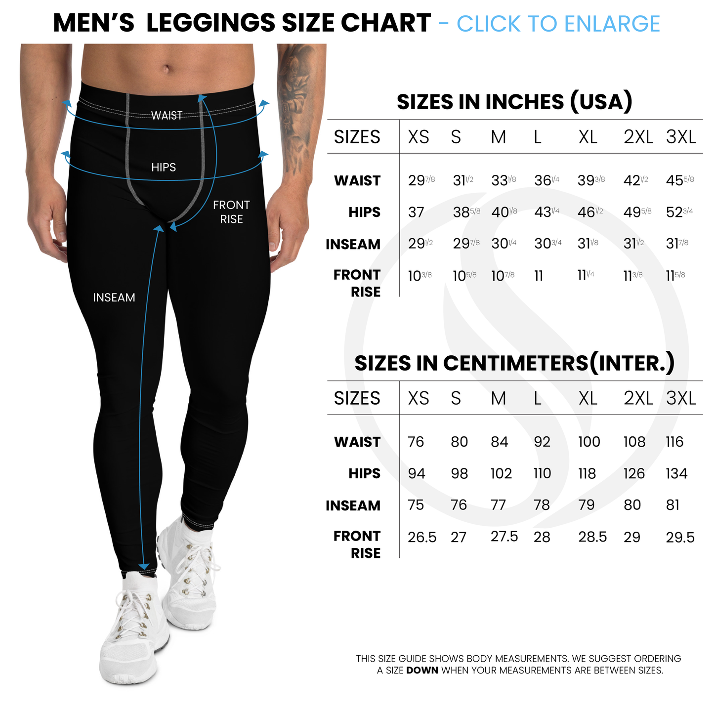 Green Mermaid Leggings for Men