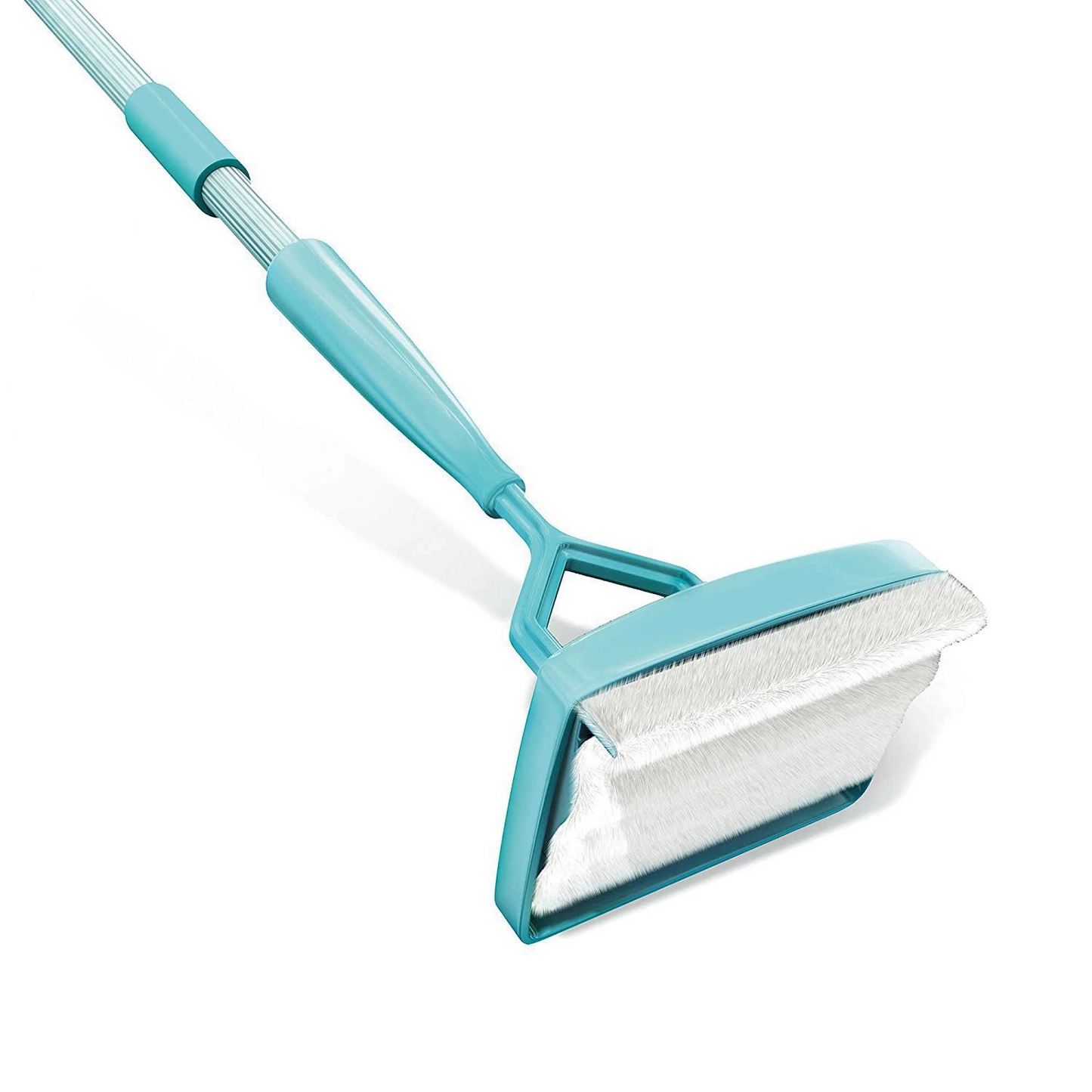 Baseboard Buddy Retractable Household Universal Cleaning Brush Mop Adjustable Length, Microfiber Mat, Lightweight