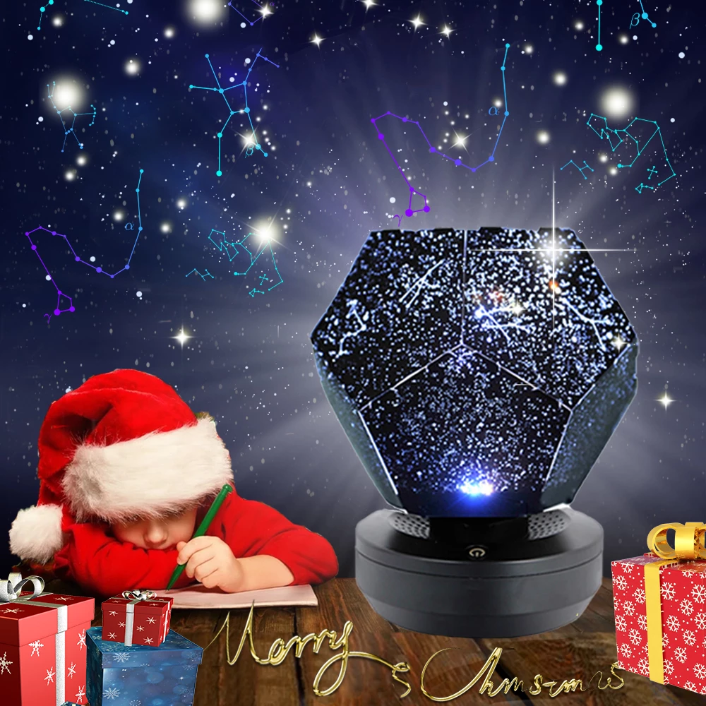 Bluetooth Speaker Star Light Projector - LED Galaxy Lamp, 3 Color Modes, Remote Control, Night Light for Kids & Nursery