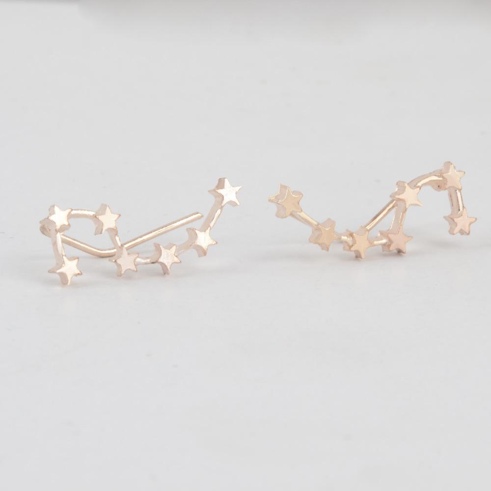 Constellation Ear Crawlers - High-Quality Zinc Alloy