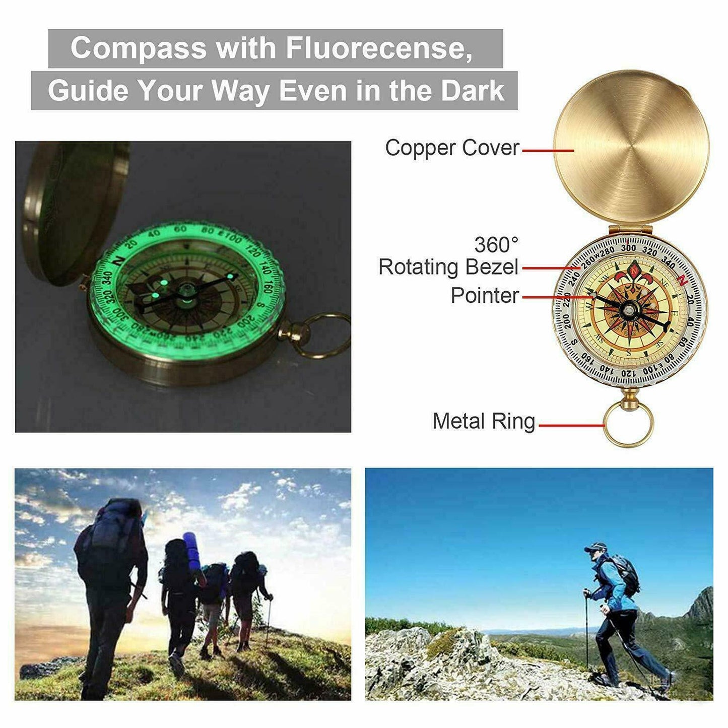 14-in-1 Outdoor Survival Gear Kit | Military Tactical EDC Case | Camping Hiking First Aid