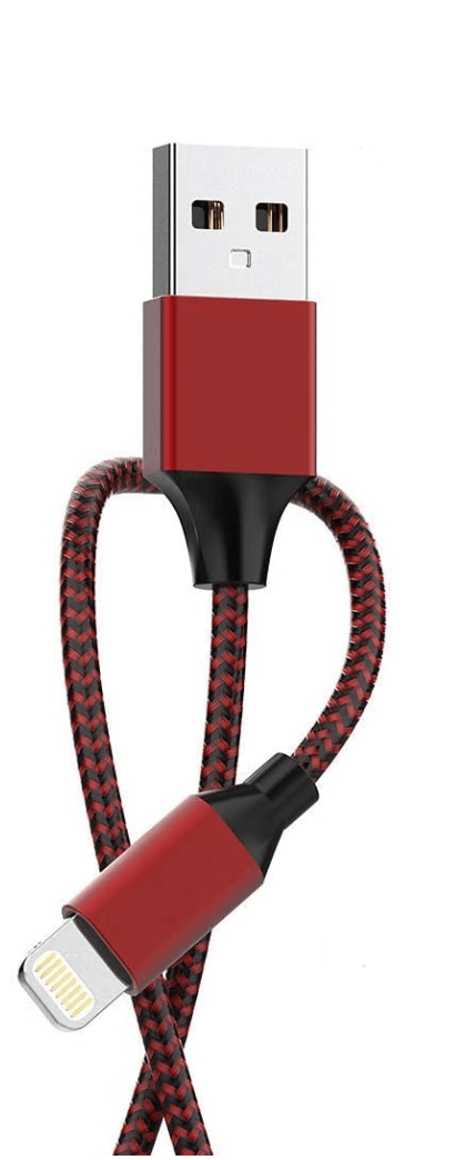 Black 4-Port LED Fast Car Charger with 6FT Cable - Quick Charge 3.0, Universal Compatibility, 4X Faster than Standard Chargers