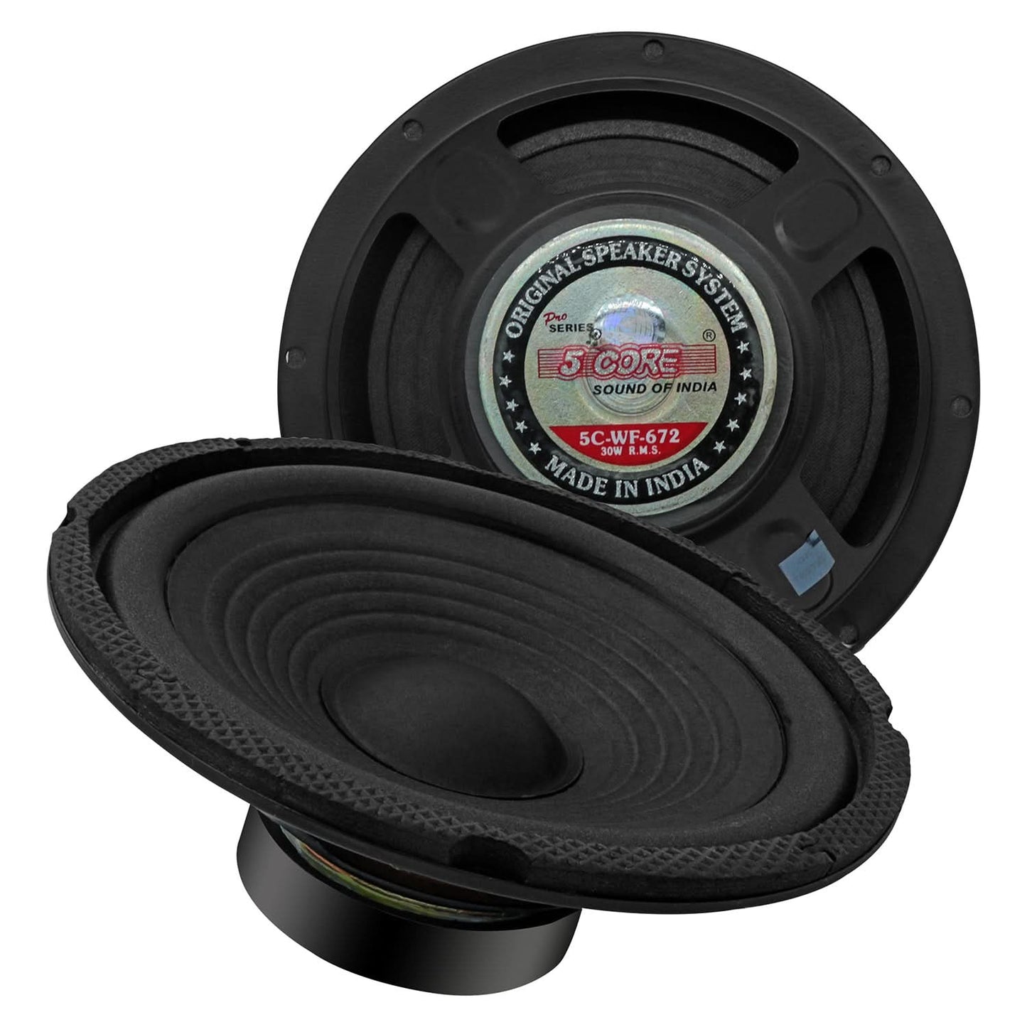 5Core 6 Inch Subwoofer speaker 300 Watt Car Subwoofer 4 Ohm Replacemen